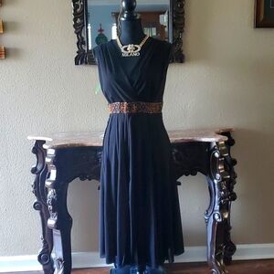 JESSICA HOWARD BLACK DRESS MINI GOWN SIZE 12